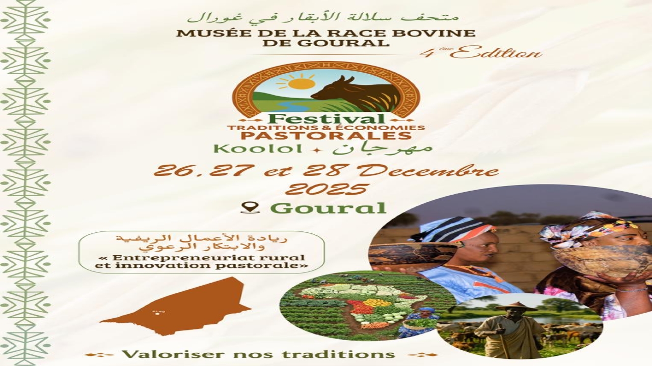 Festival Traditions et Economies Pastorales 26, 27 et 28 Décembre 2025 Goural
